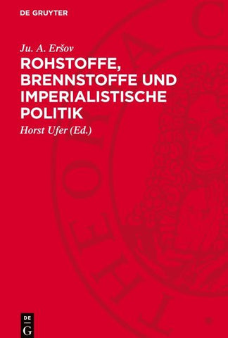 Rohstoffe, Brennstoffe und imperialistische Politik