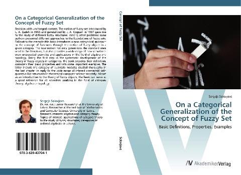 On a Categorical Generalization of the Concept of Fuzzy Set