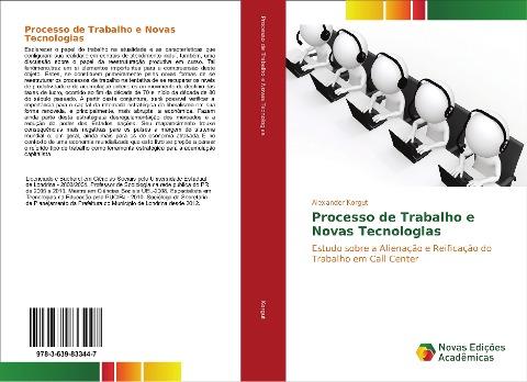 Processo de Trabalho e Novas Tecnologias