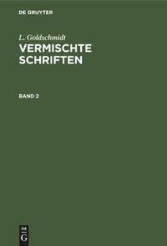 Vermischte Schriften. Band 2