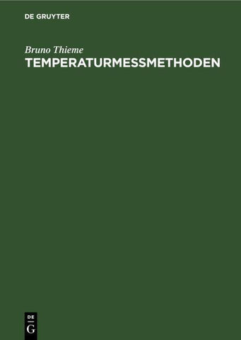 Temperaturmessmethoden