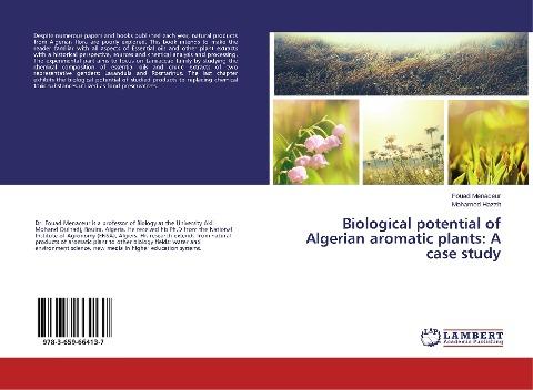 Biological potential of Algerian aromatic plants: A case study