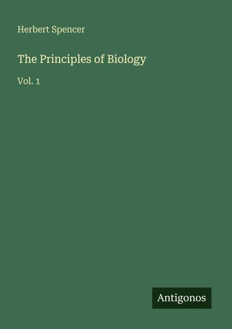 The Principles of Biology