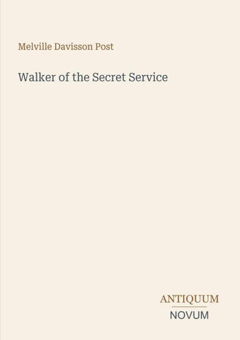 Walker of the Secret Service