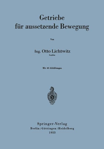 Getriebe für aussetzende Bewegung