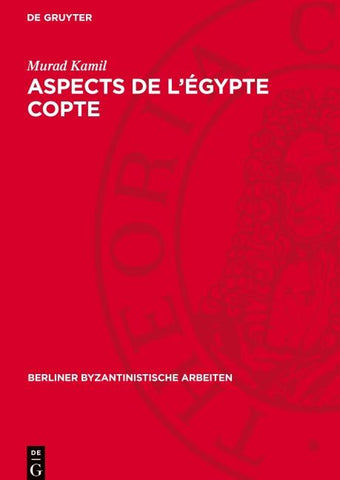 Aspects de L’Égypte Copte