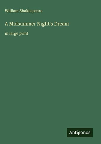A Midsummer Night's Dream