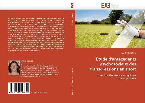 Etude d''antécédents psychosociaux des transgressions en sport