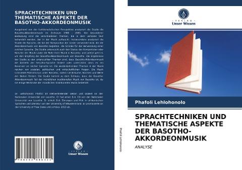 SPRACHTECHNIKEN UND THEMATISCHE ASPEKTE DER BASOTHO-AKKORDEONMUSIK