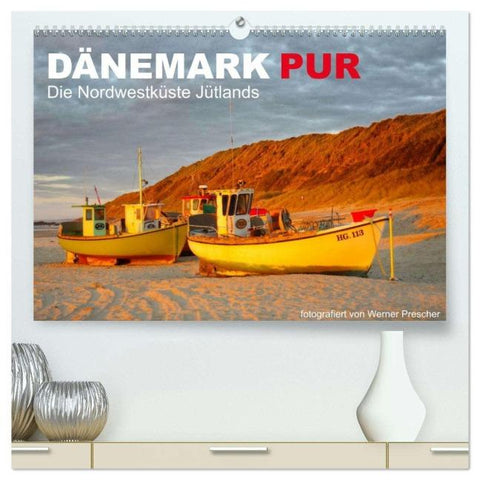Dänemark Pur (hochwertiger Premium Wandkalender 2026 DIN A2 quer), Kunstdruck in Hochglanz