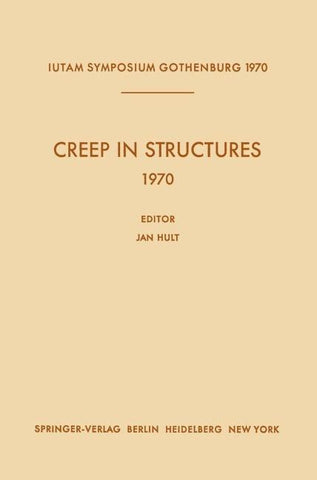 Creep in Structures 1970