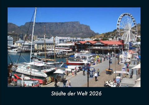 Städte der Welt 2026 Fotokalender DIN A4