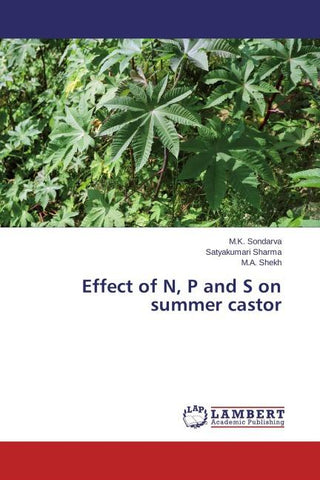 Effect of N, P and S on summer castor