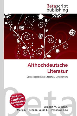 Althochdeutsche Literatur