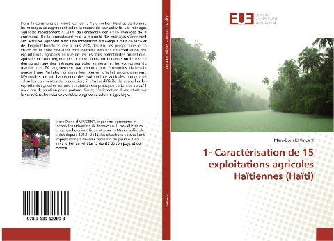 1- Caractérisation de 15 exploitations agricoles Haïtiennes (Haïti)