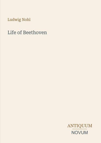 Life of Beethoven