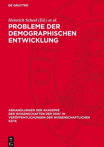 Probleme der demographischen Entwicklung
