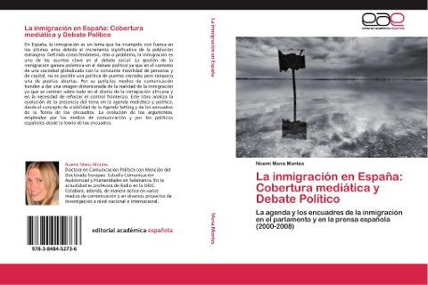 La inmigración en España: Cobertura mediática y Debate Político