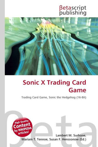 Sonic X Trading Card Game