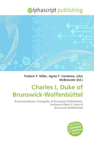 Charles I, Duke of Brunswick-Wolfenbüttel