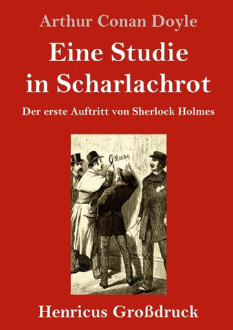 Eine Studie in Scharlachrot (Großdruck)