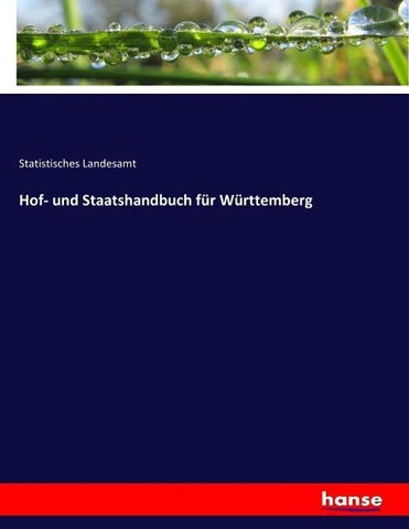 Hof- und Staatshandbuch für Württemberg