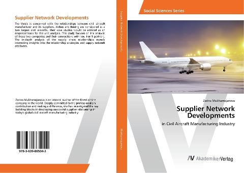 Supplier Network Developments