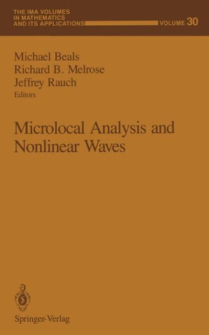 Microlocal Analysis and Nonlinear Waves