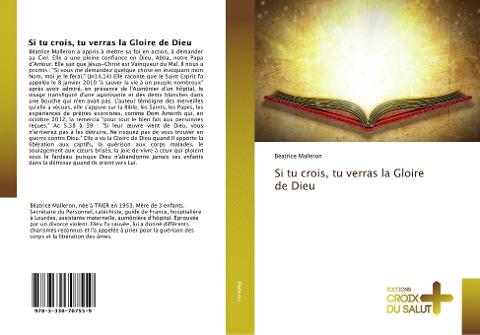Si tu crois, tu verras la Gloire de Dieu