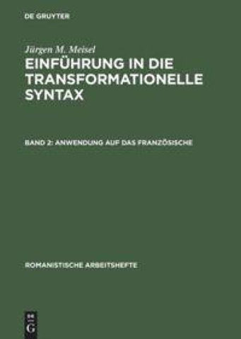 Anwendung auf das Französische