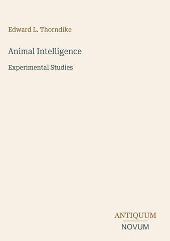 Animal Intelligence