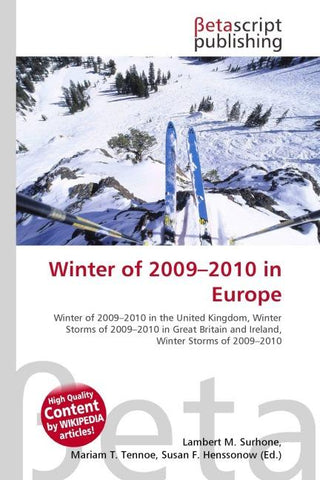 Winter of 2009-2010 in Europe