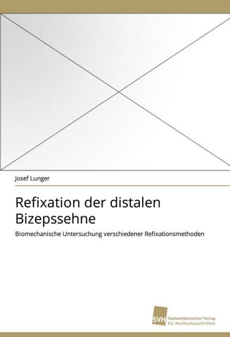 Refixation der distalen Bizepssehne