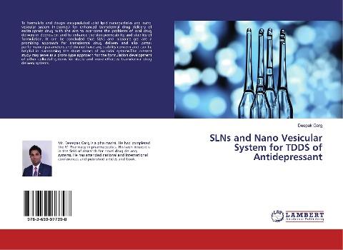 SLNs and Nano Vesicular System for TDDS of Antidepressant