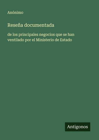 Reseña documentada
