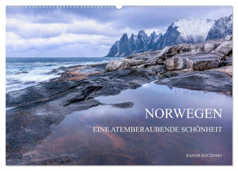 NORWEGEN - EINE ATEMBERAUBENDE SCHÖNHEIT (Wandkalender 2026 DIN A2 quer), CALVENDO Monatskalender
