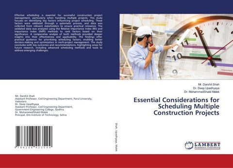 Essential Considerations for Scheduling Multiple Construction Projects