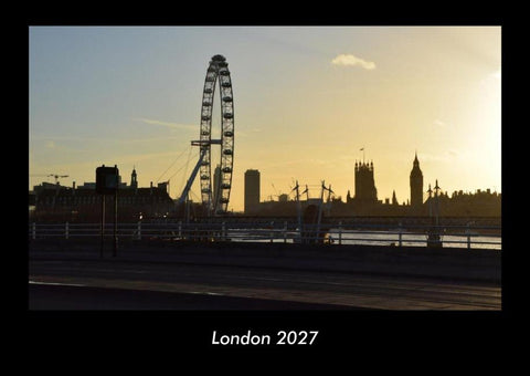 London 2027 Fotokalender DIN A3