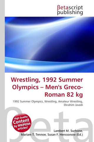 Wrestling, 1992 Summer Olympics - Men's Greco-Roman 82 kg