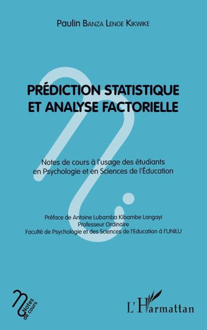 Prédiction statistique et analyse factorielle