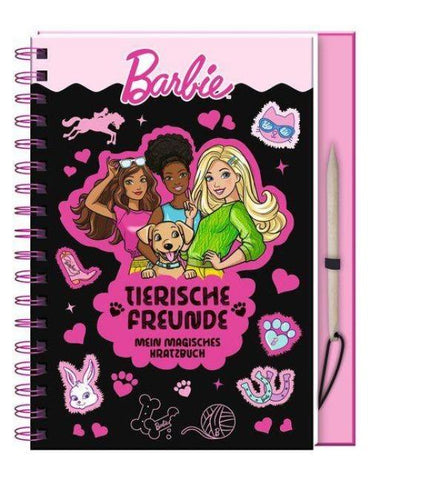 Mein magisches Kratzbuch: Barbie - Tierische Freunde