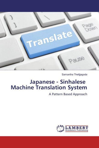 Japanese - Sinhalese Machine Translation System