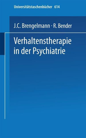 Verhaltenstherapie in der Psychiatrie