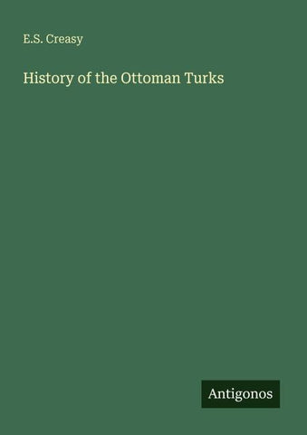 History of the Ottoman Turks