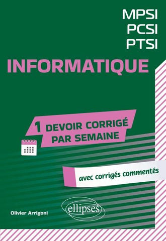 Informatique. MPSI-PCSI-PTSI