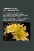 Journalistische Darstellungsform
