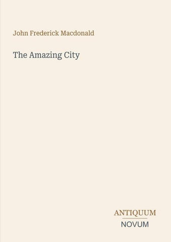 The Amazing City