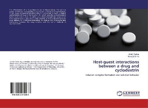 Host-guest interactions between a drug and cyclodextrin