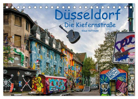 Düsseldorf - Die Kiefernstraße (Tischkalender 2026 DIN A5 quer), CALVENDO Monatskalender