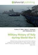 Military History of Italy during World War II